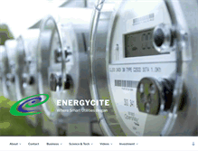 Tablet Screenshot of energycite.com